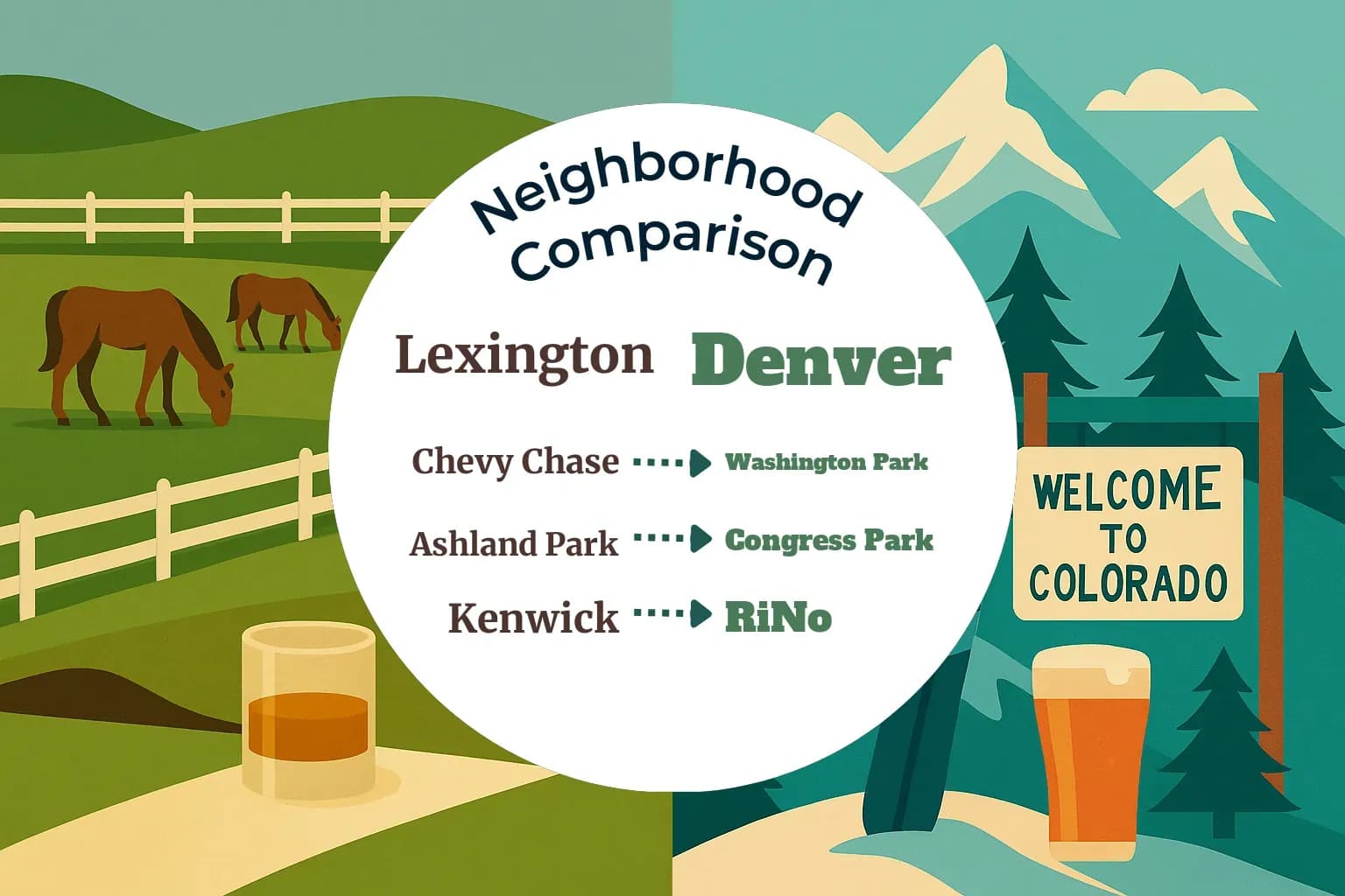 Lexington vs Denver Neighborhood Comparison