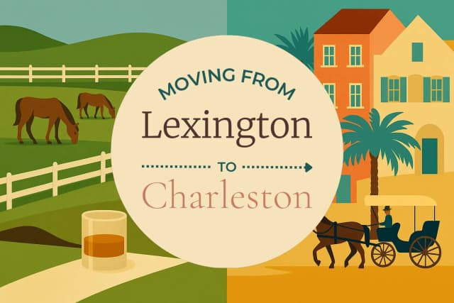 Moving from Lexington to Charleston