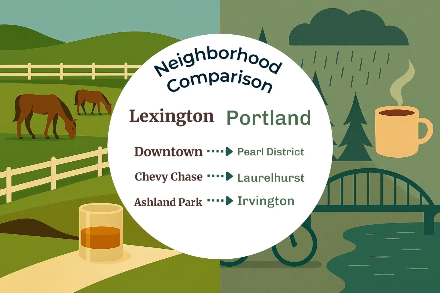Lexington vs Portland Neighborhood Comparison