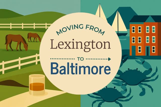 Moving from Lexington to Baltimore