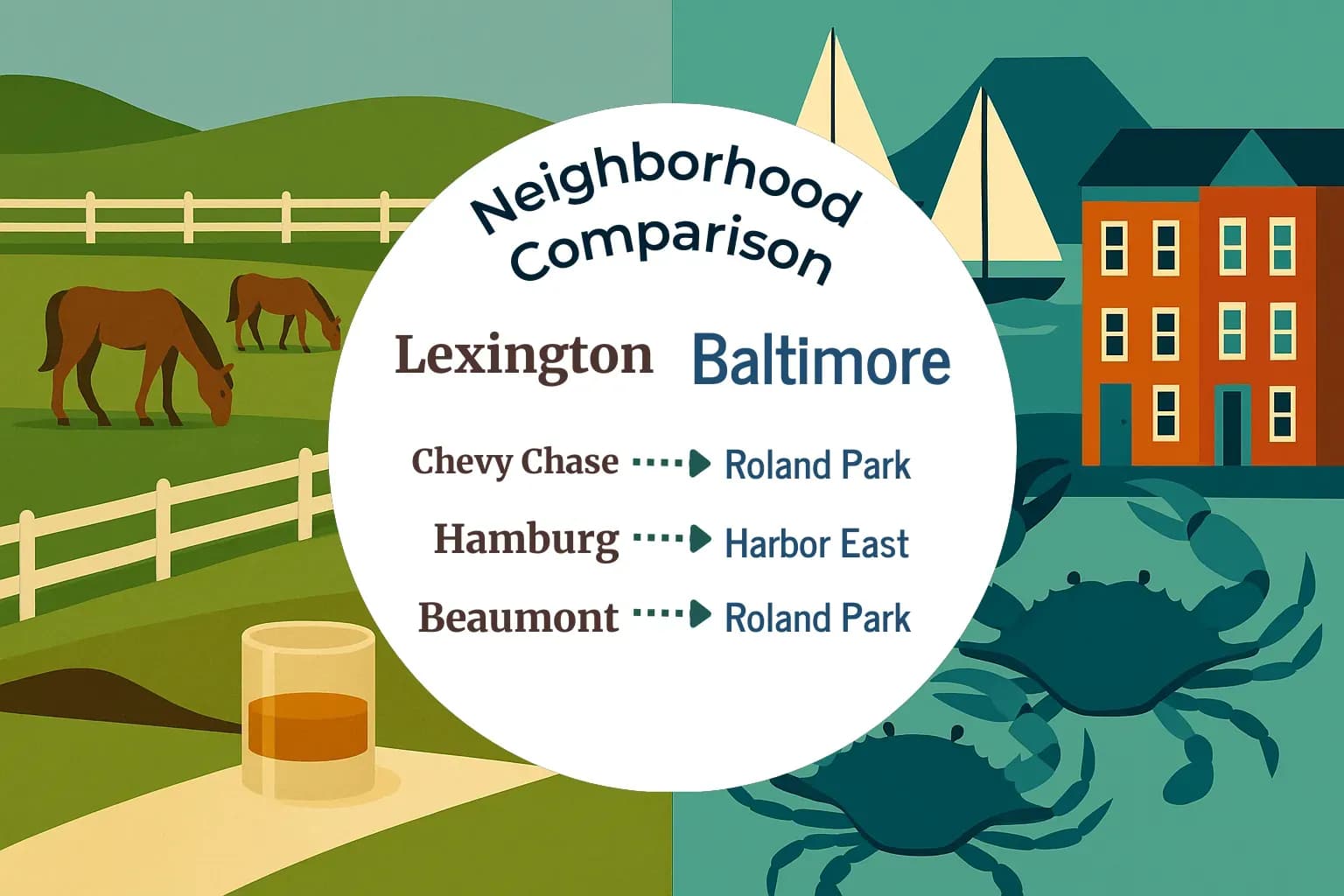 Lexington vs Baltimore Neighborhood Comparison