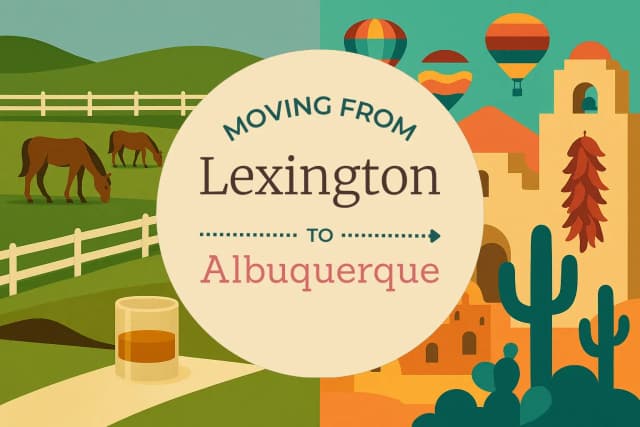 Moving from Lexington to Albuquerque