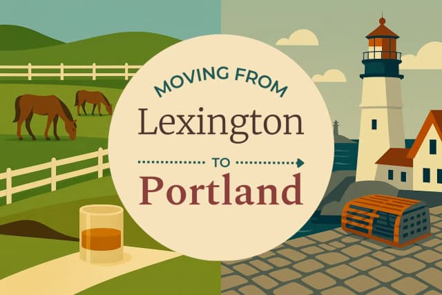 Moving from Lexington to Portland