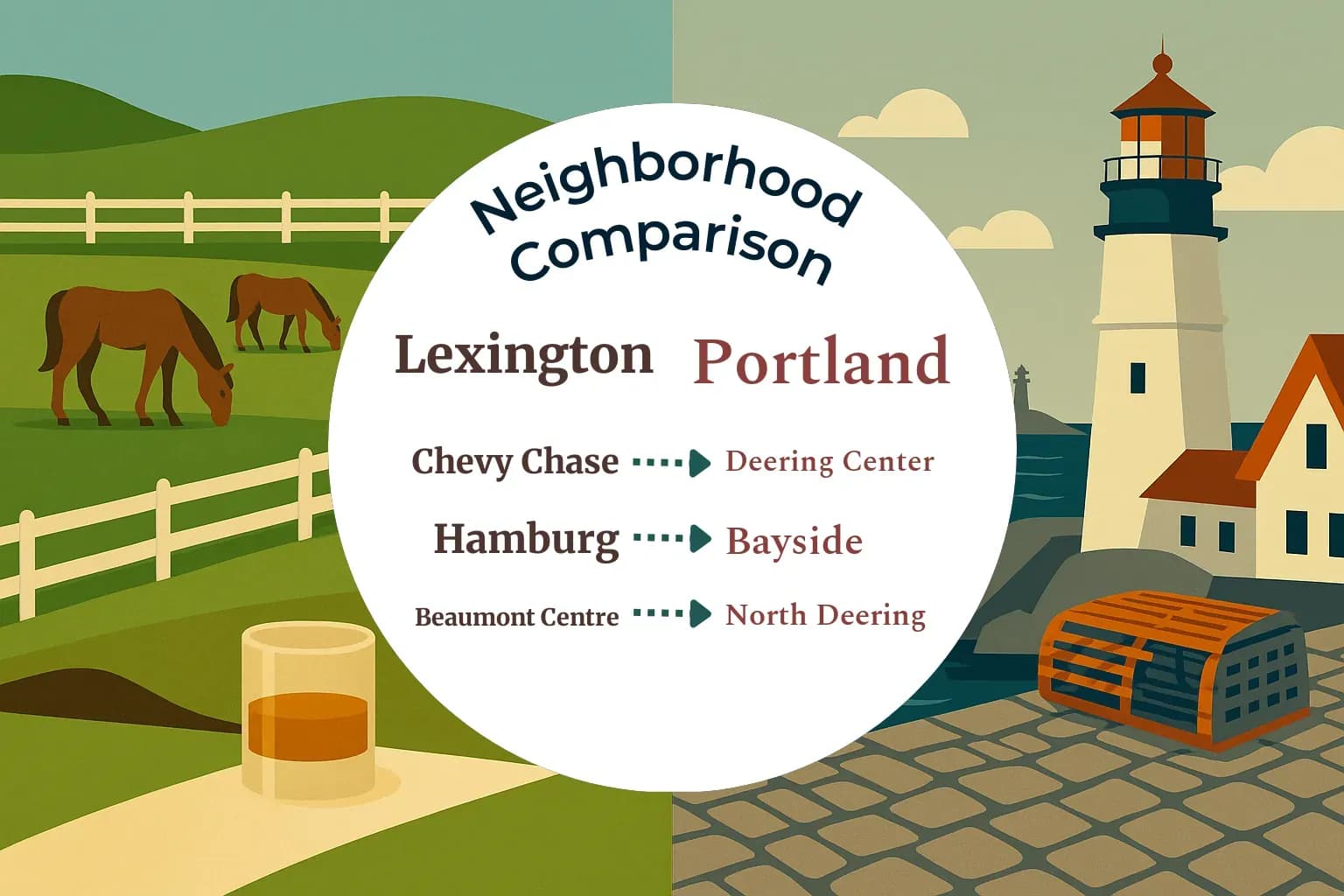 Lexington vs Portland Neighborhood Comparison
