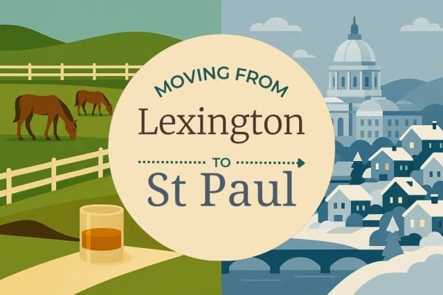 Moving from Lexington to St. Paul