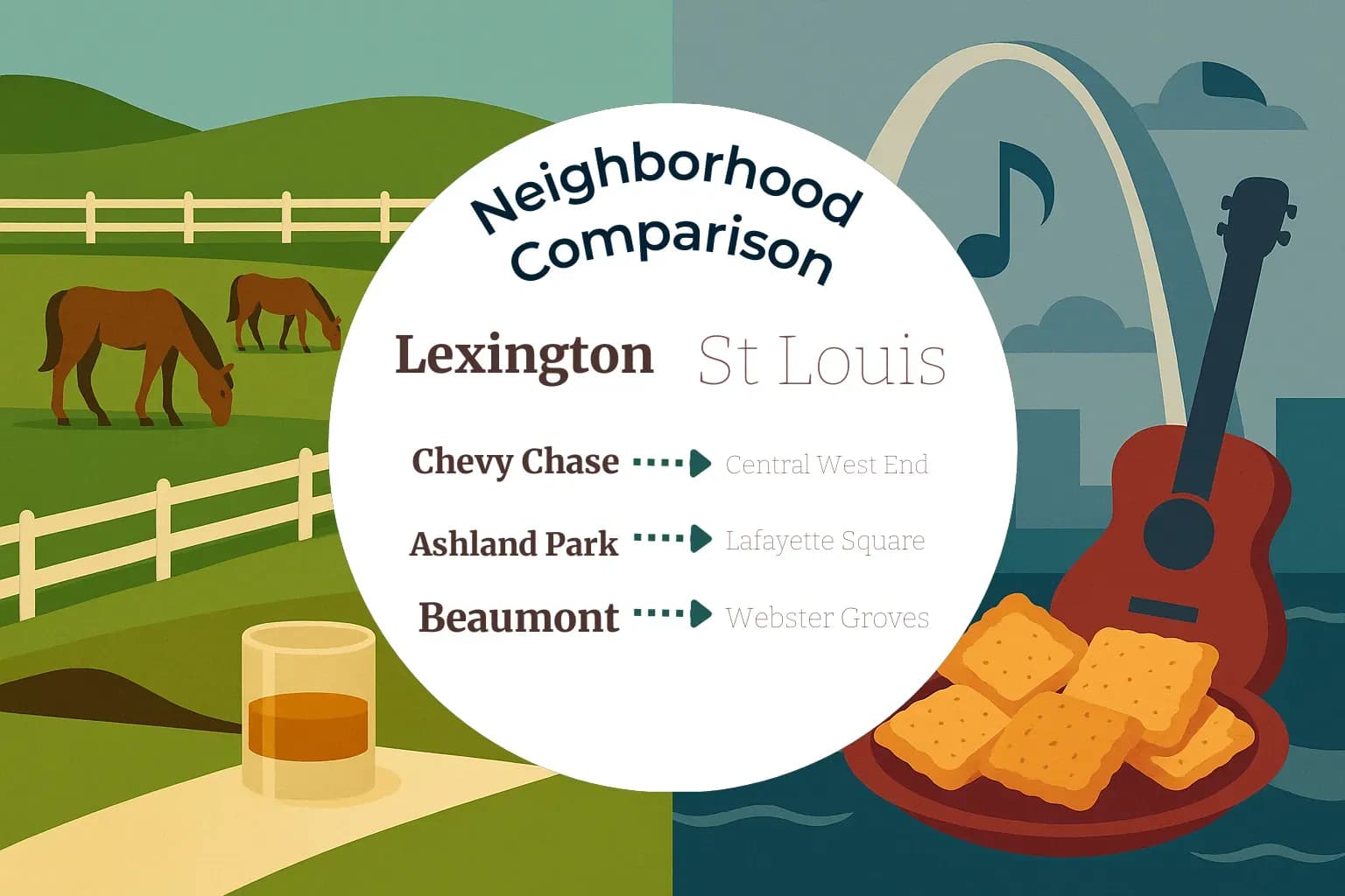 Lexington vs St. Louis Neighborhood Comparison