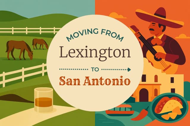 Moving from Lexington to San Antonio