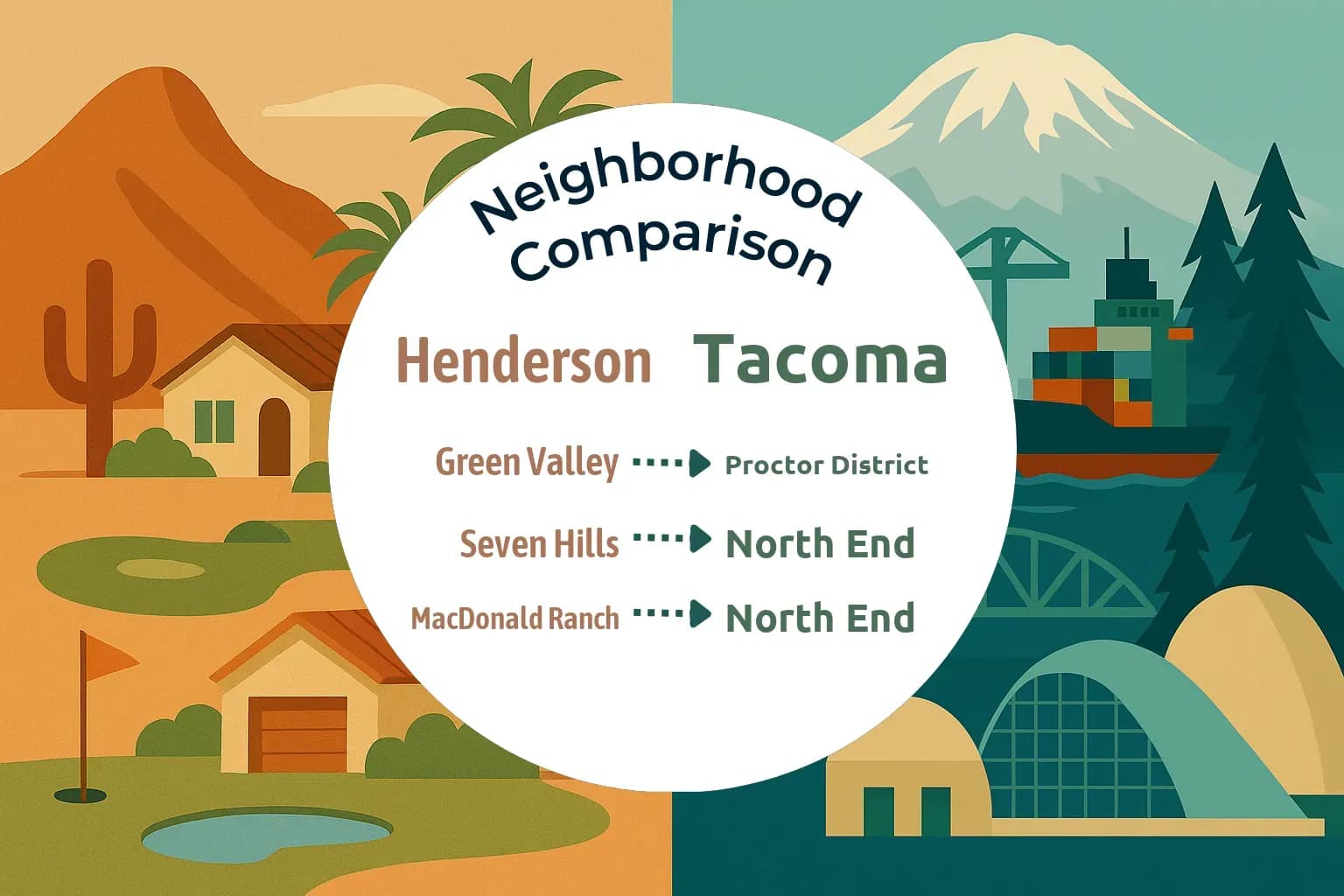 Henderson vs Tacoma Neighborhood Comparison