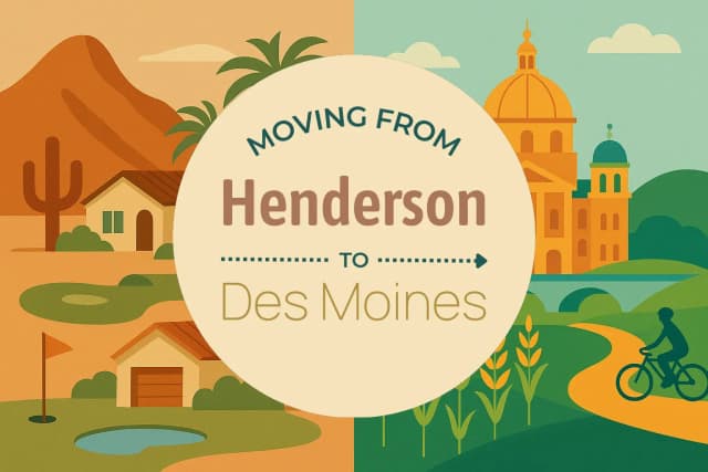 Moving from Henderson to Des Moines