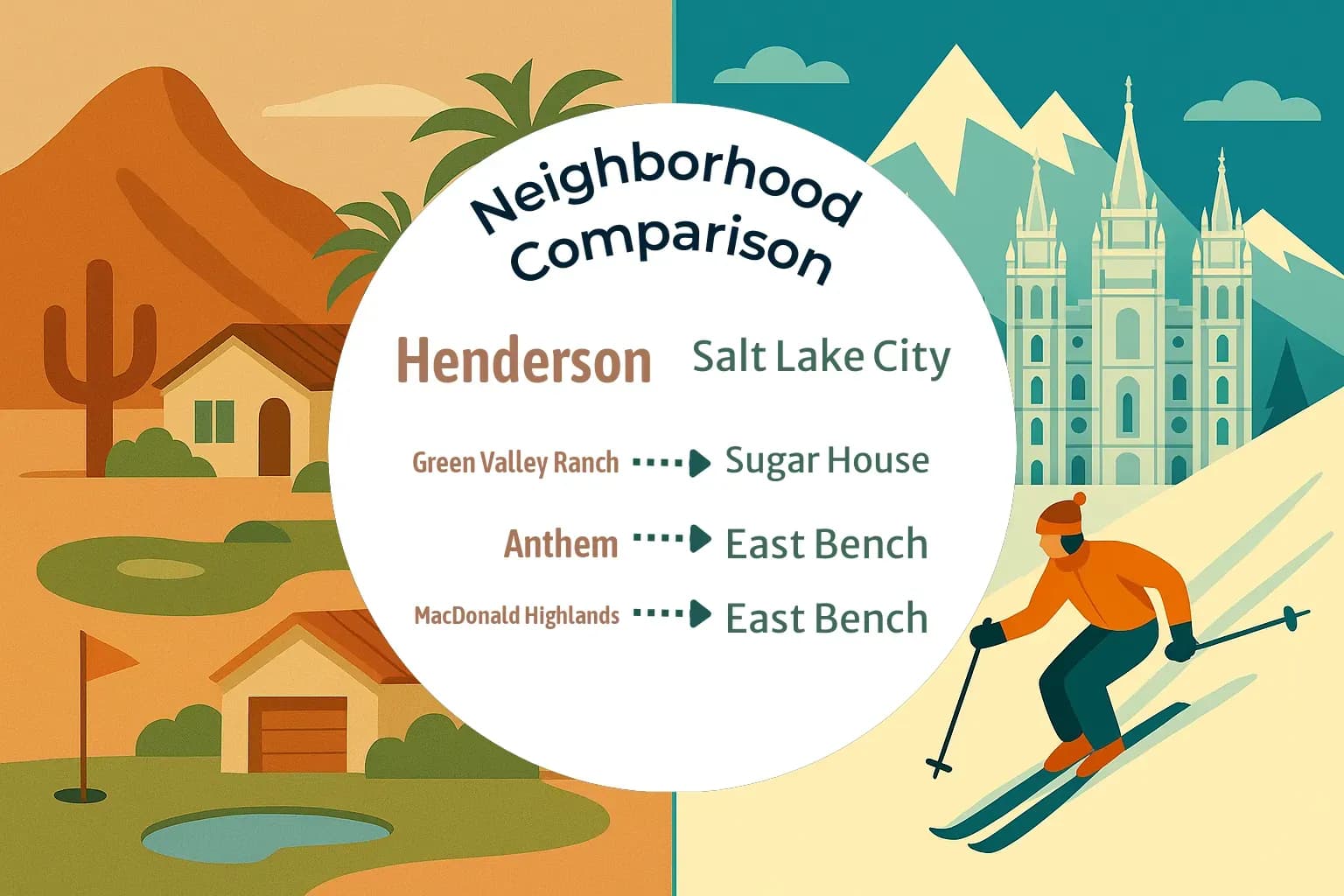 Henderson vs Salt Lake City Neighborhood Comparison