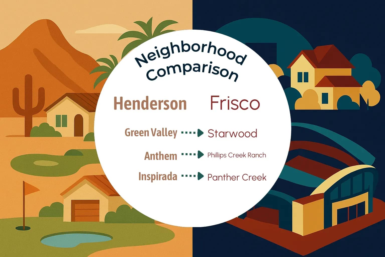 Henderson vs Frisco Neighborhood Comparison