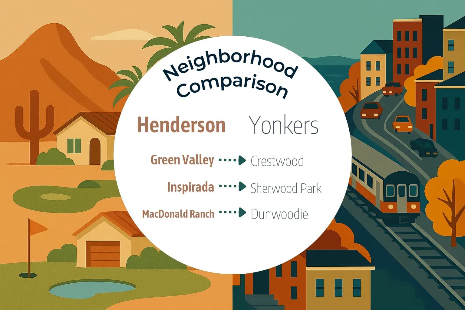 Henderson vs Yonkers Neighborhood Comparison
