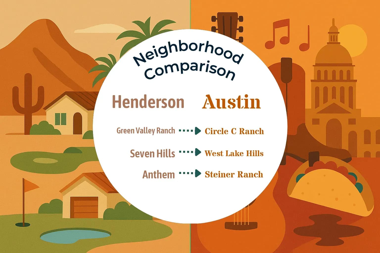 Henderson vs Austin Neighborhood Comparison