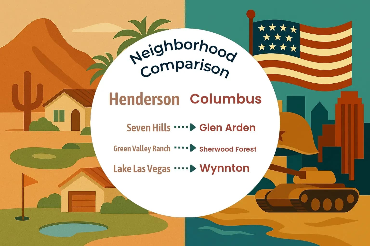 Henderson vs Columbus Neighborhood Comparison