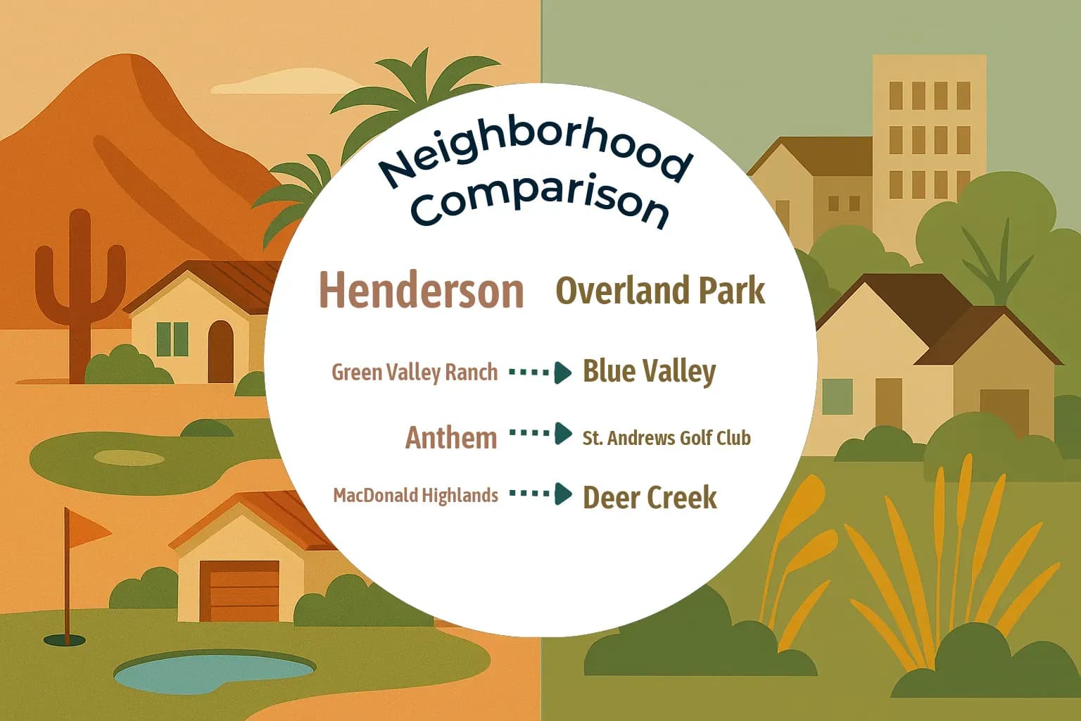 Henderson vs Overland Park Neighborhood Comparison