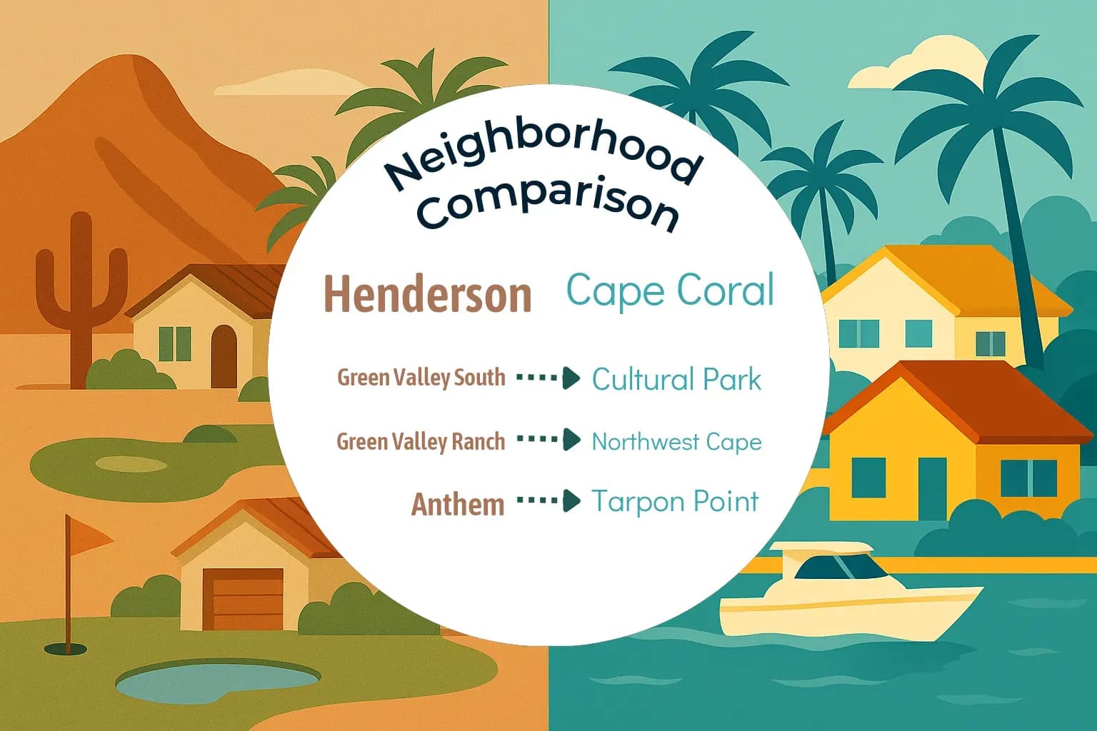 Henderson vs Cape Coral Neighborhood Comparison