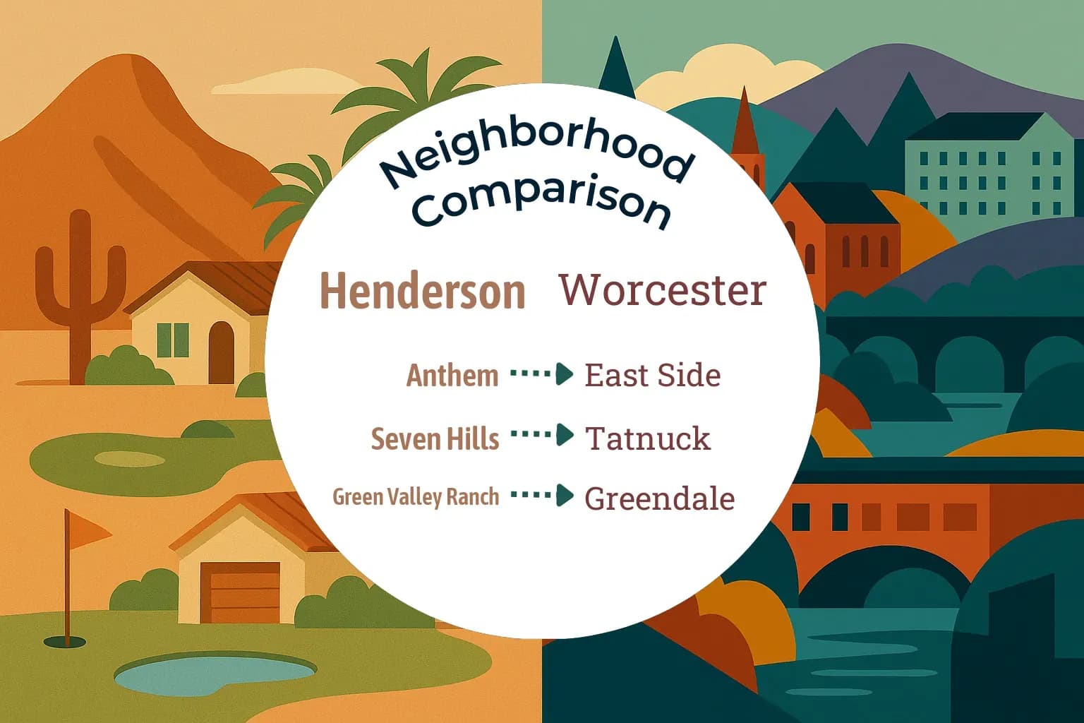 Henderson vs Worcester Neighborhood Comparison