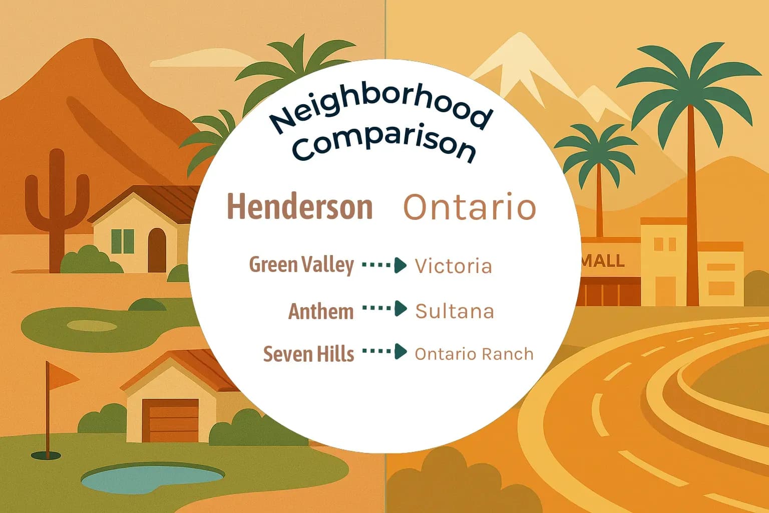 Henderson vs Ontario Neighborhood Comparison