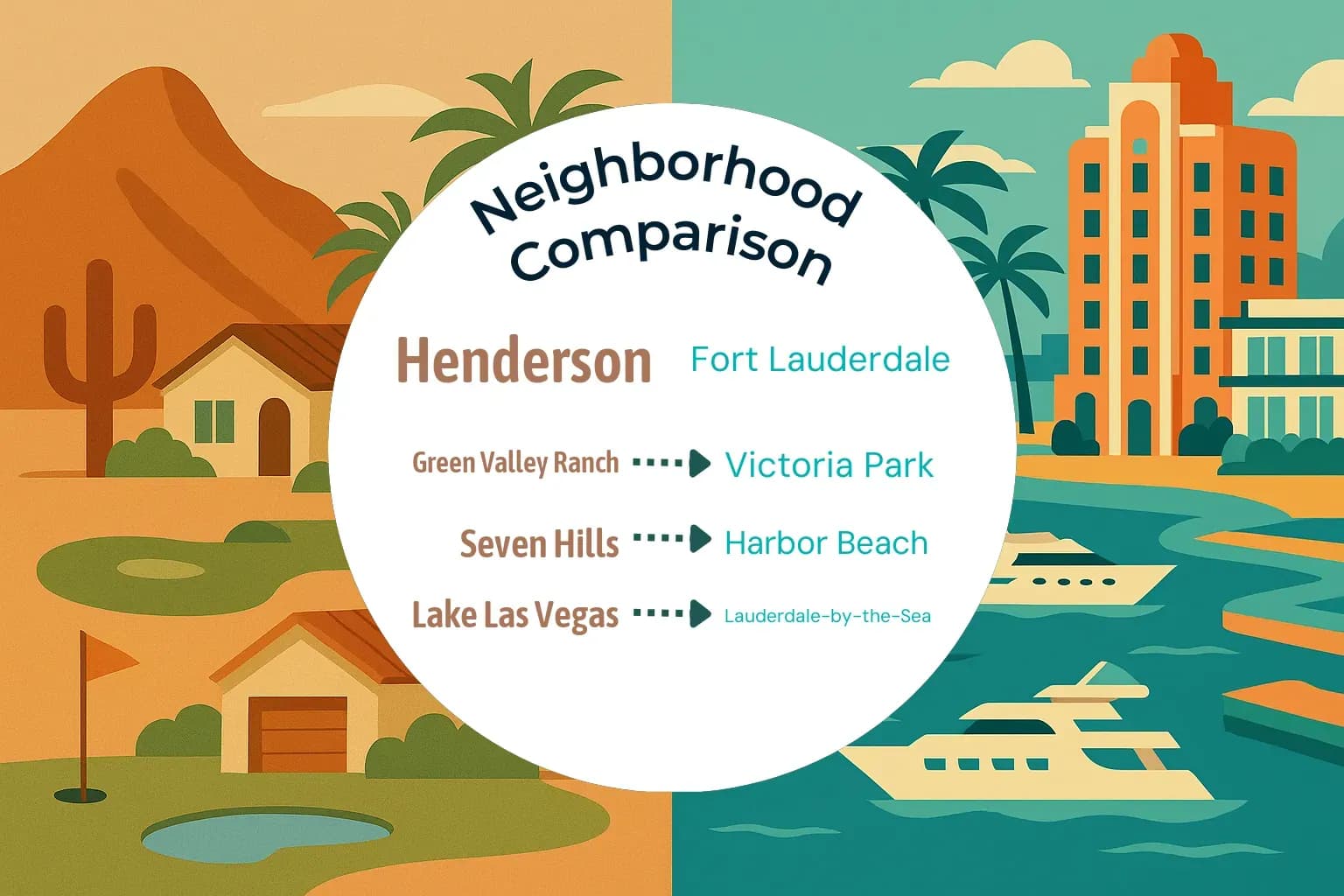 Henderson vs Fort Lauderdale Neighborhood Comparison