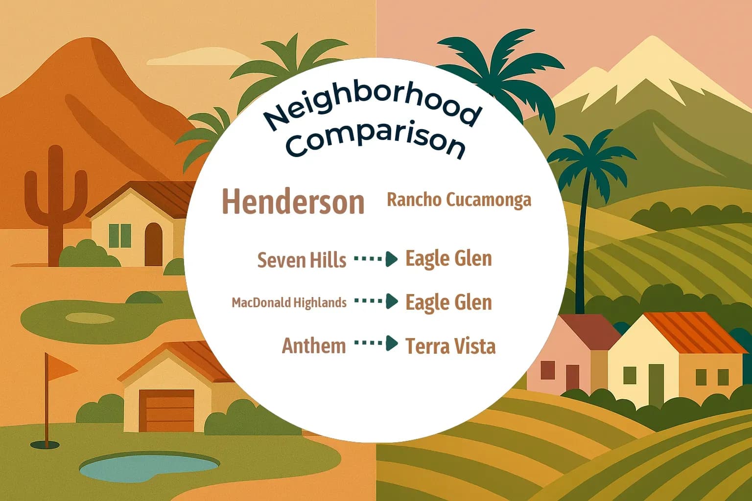 Henderson vs Rancho Cucamonga Neighborhood Comparison