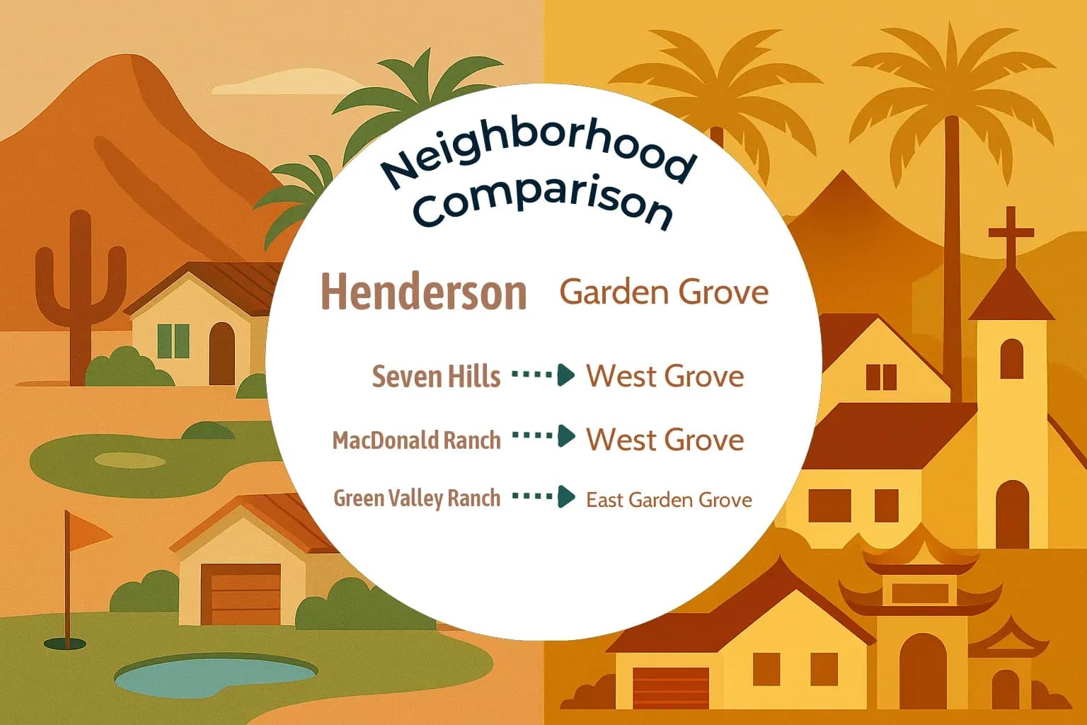 Henderson vs Garden Grove Neighborhood Comparison