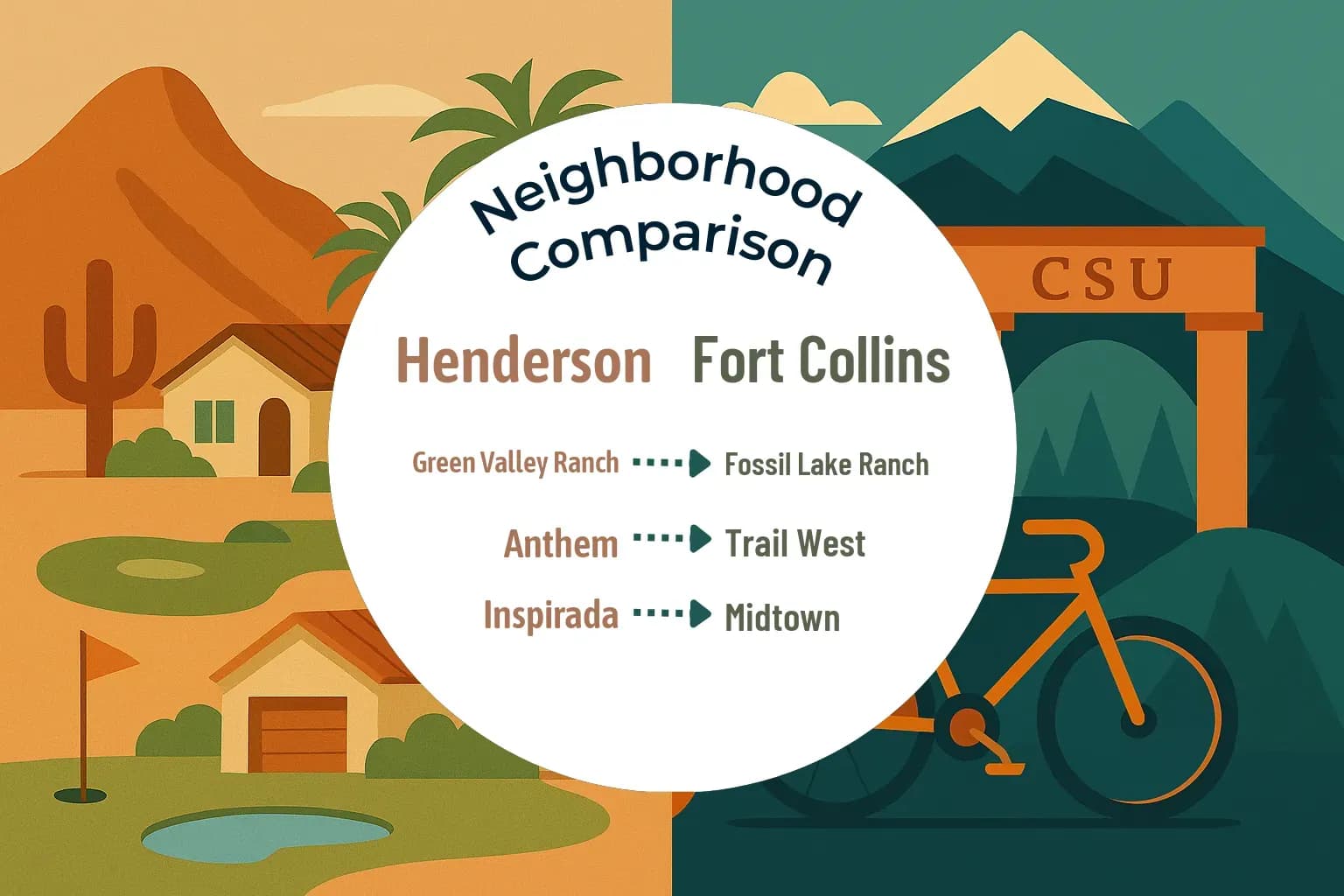 Henderson vs Fort Collins Neighborhood Comparison