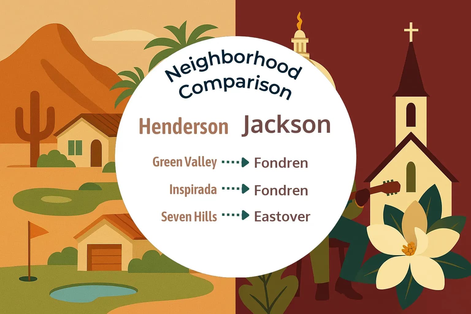 Henderson vs Jackson Neighborhood Comparison