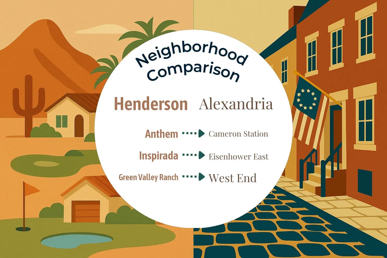 Henderson vs Alexandria Neighborhood Comparison