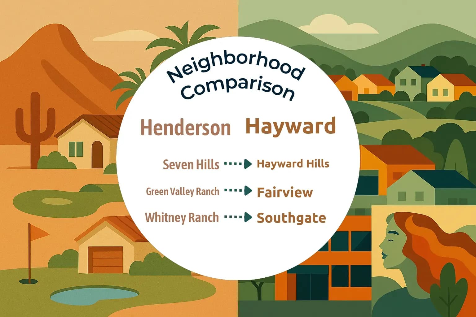 Henderson vs Hayward Neighborhood Comparison