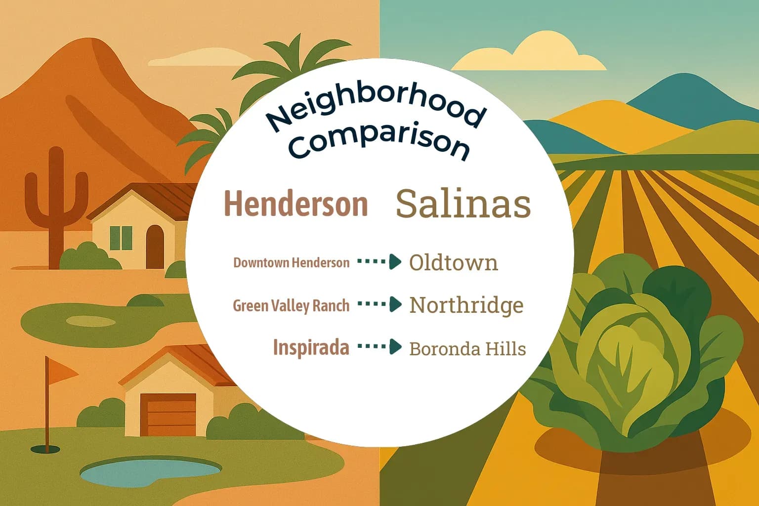 Henderson vs Salinas Neighborhood Comparison