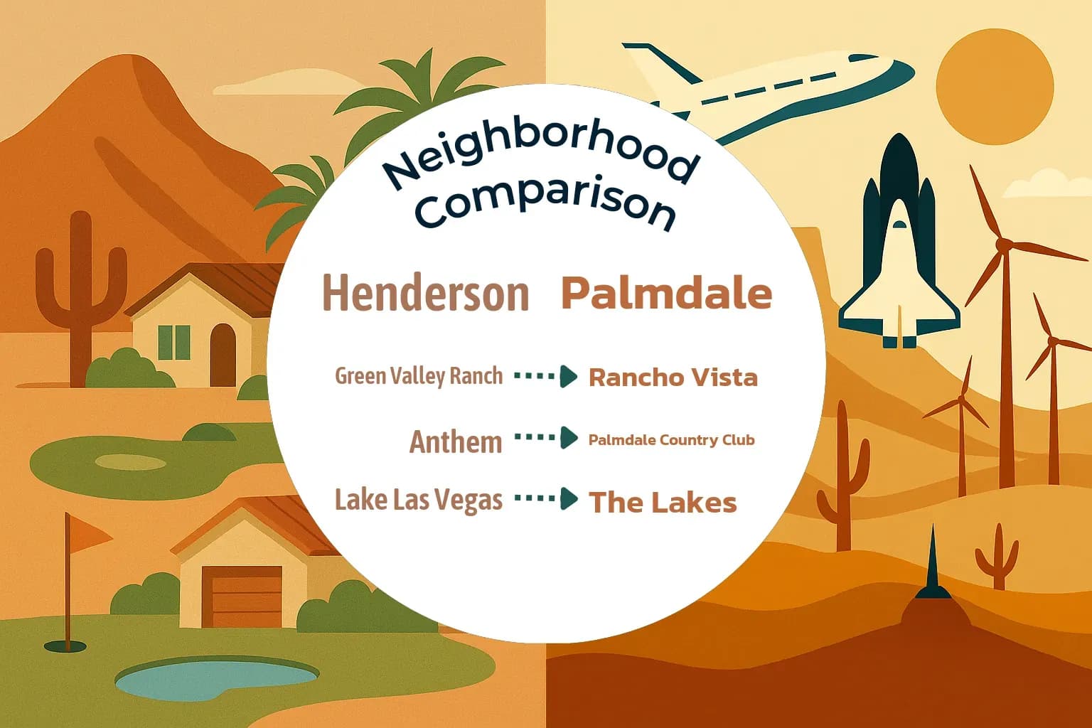 Henderson vs Palmdale Neighborhood Comparison