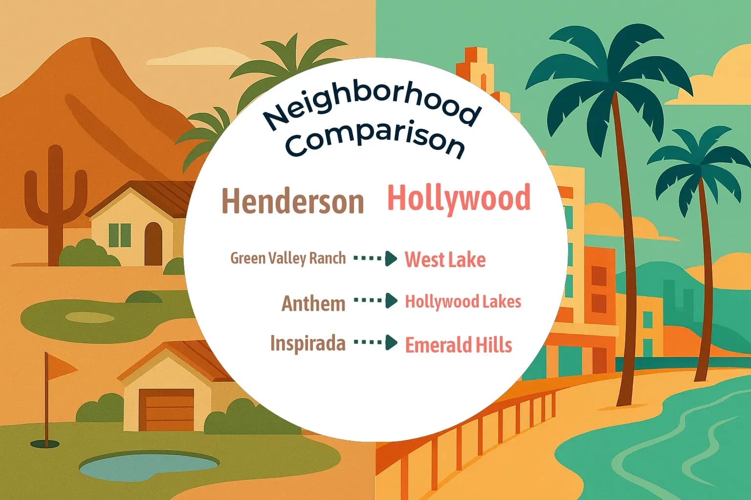 Henderson vs Hollywood Neighborhood Comparison