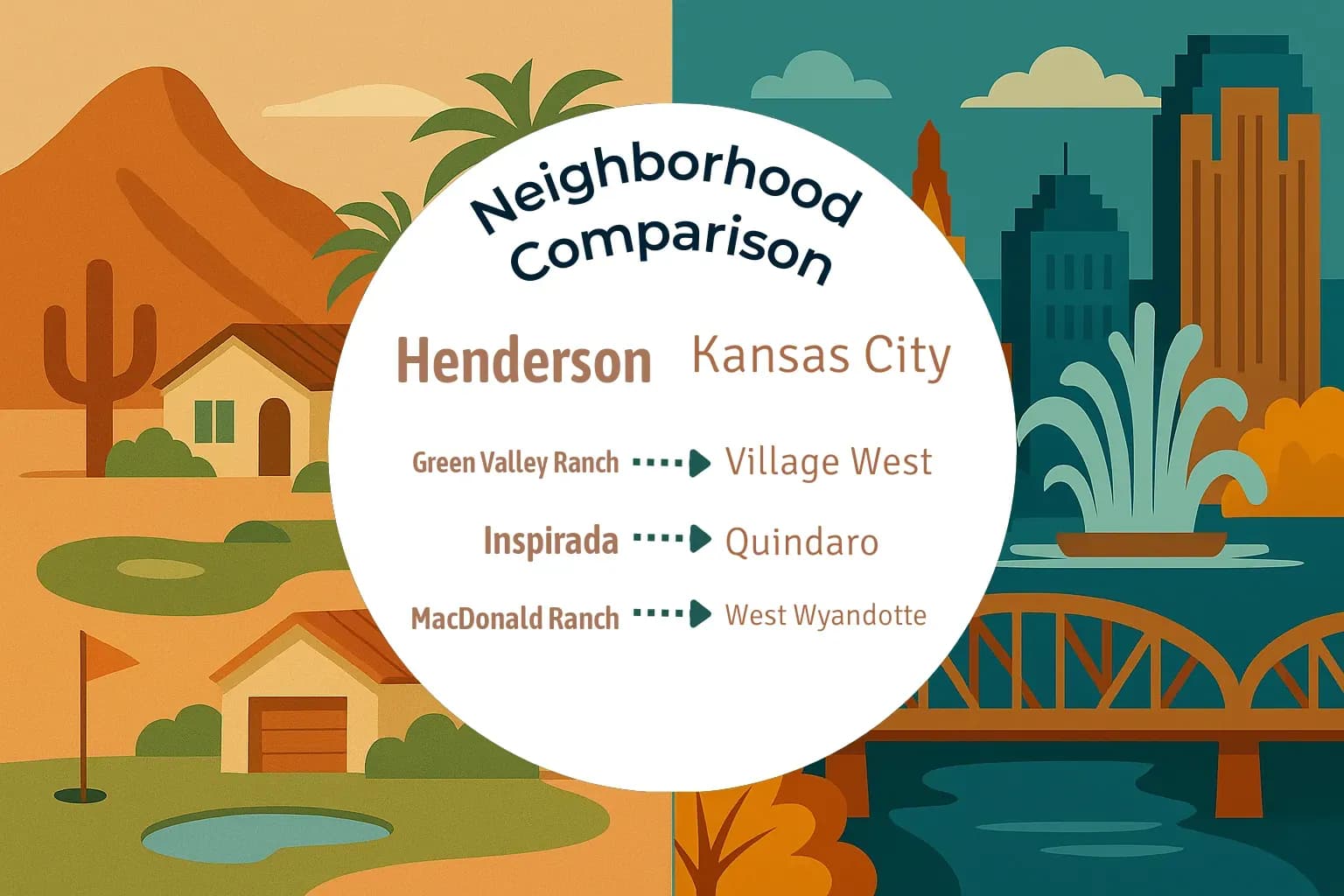 Henderson vs Kansas City Neighborhood Comparison