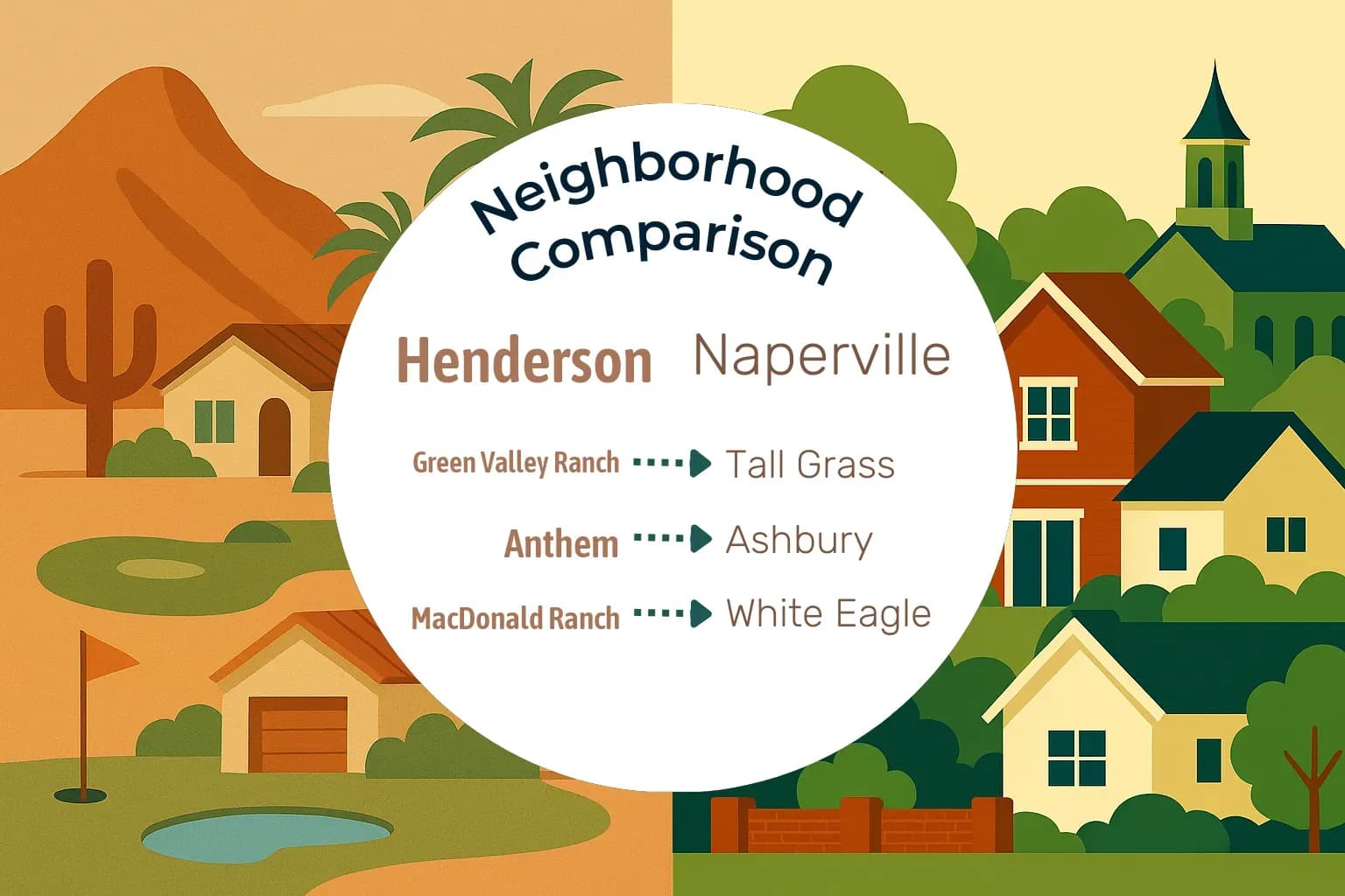 Henderson vs Naperville Neighborhood Comparison