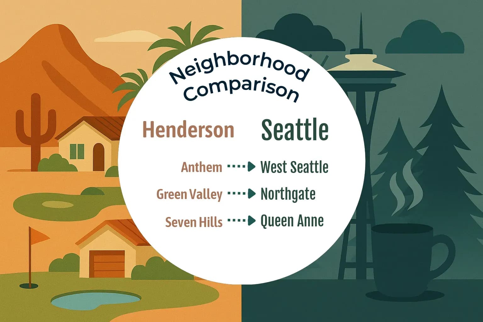 Henderson vs Seattle Neighborhood Comparison