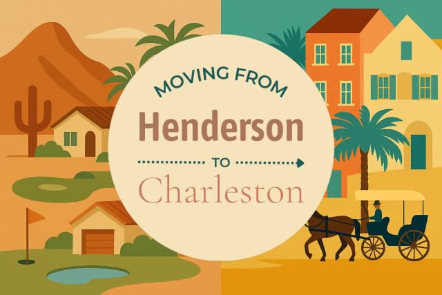 Moving from Henderson to Charleston