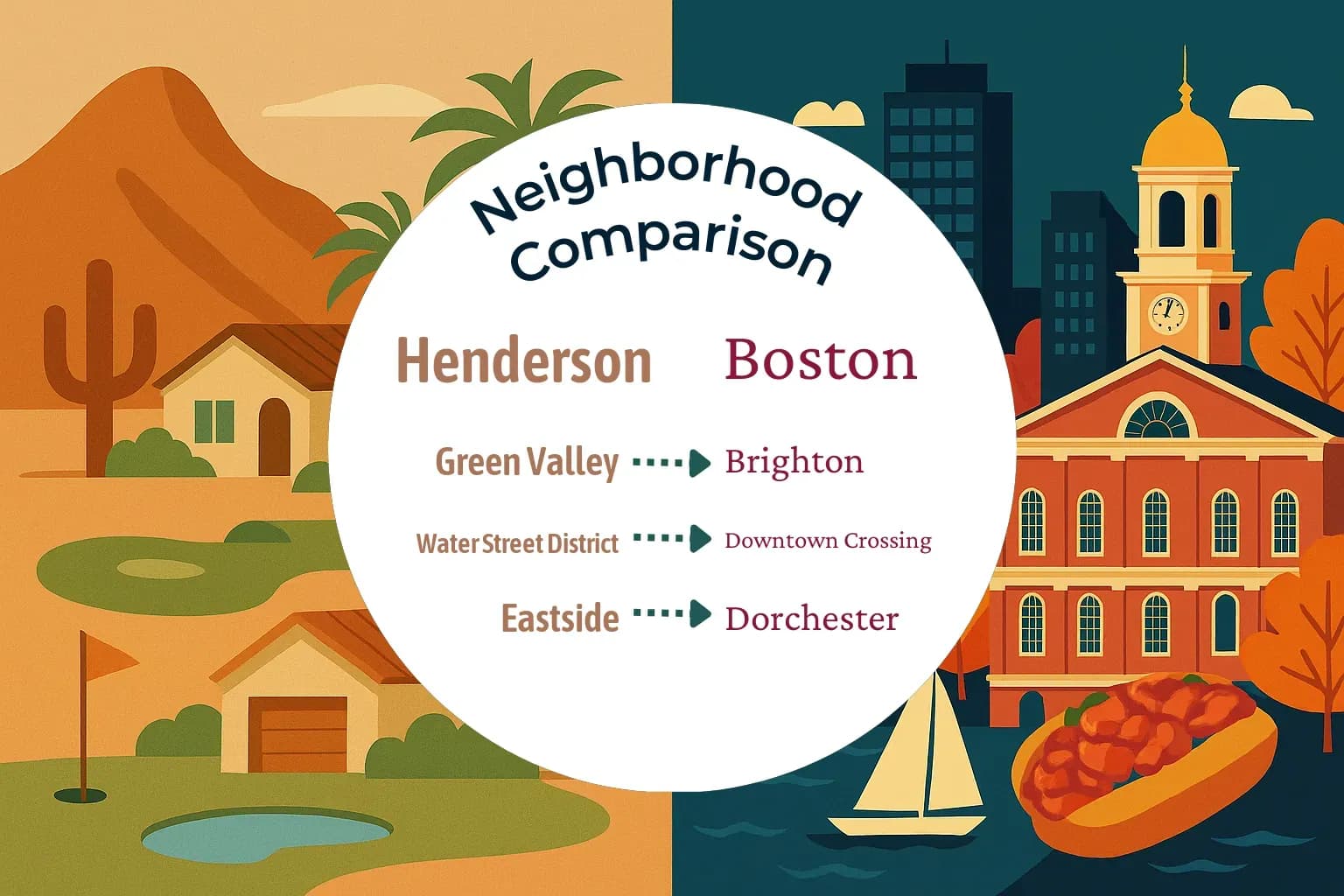 Henderson vs Boston Neighborhood Comparison