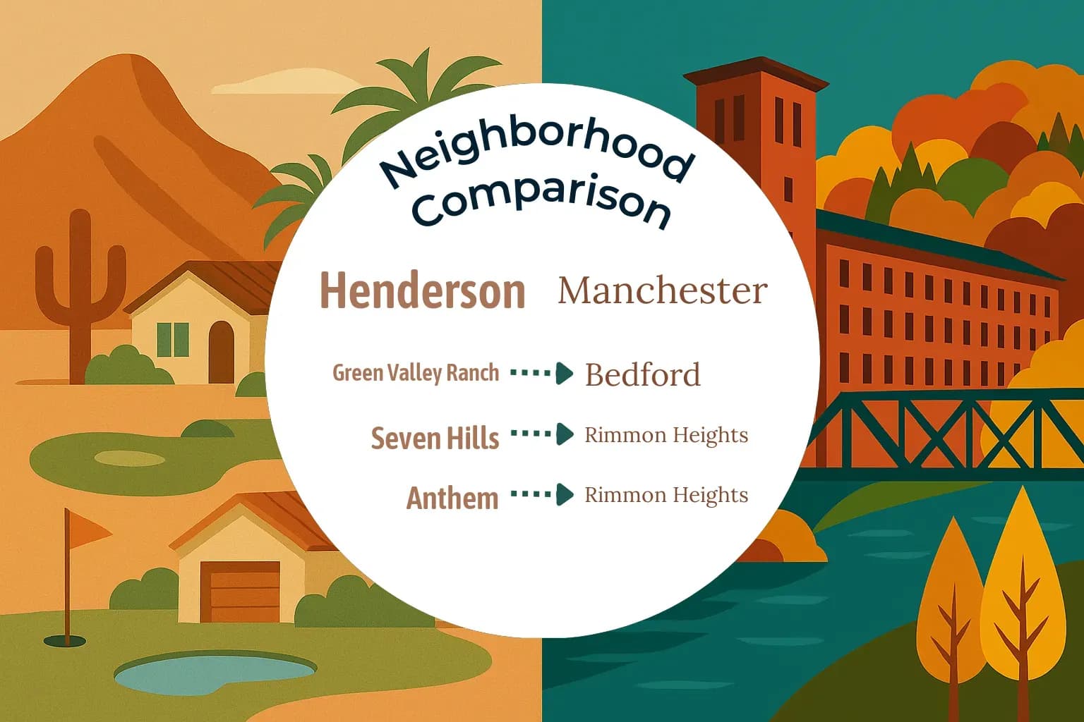 Henderson vs Manchester Neighborhood Comparison