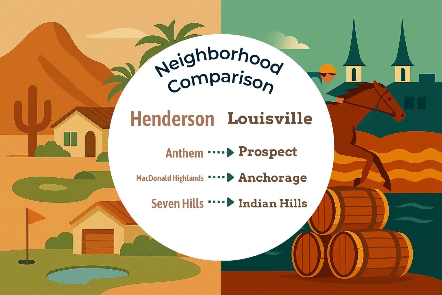 Henderson vs Louisville Neighborhood Comparison