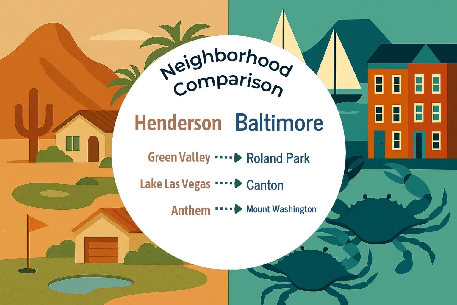 Henderson vs Baltimore Neighborhood Comparison