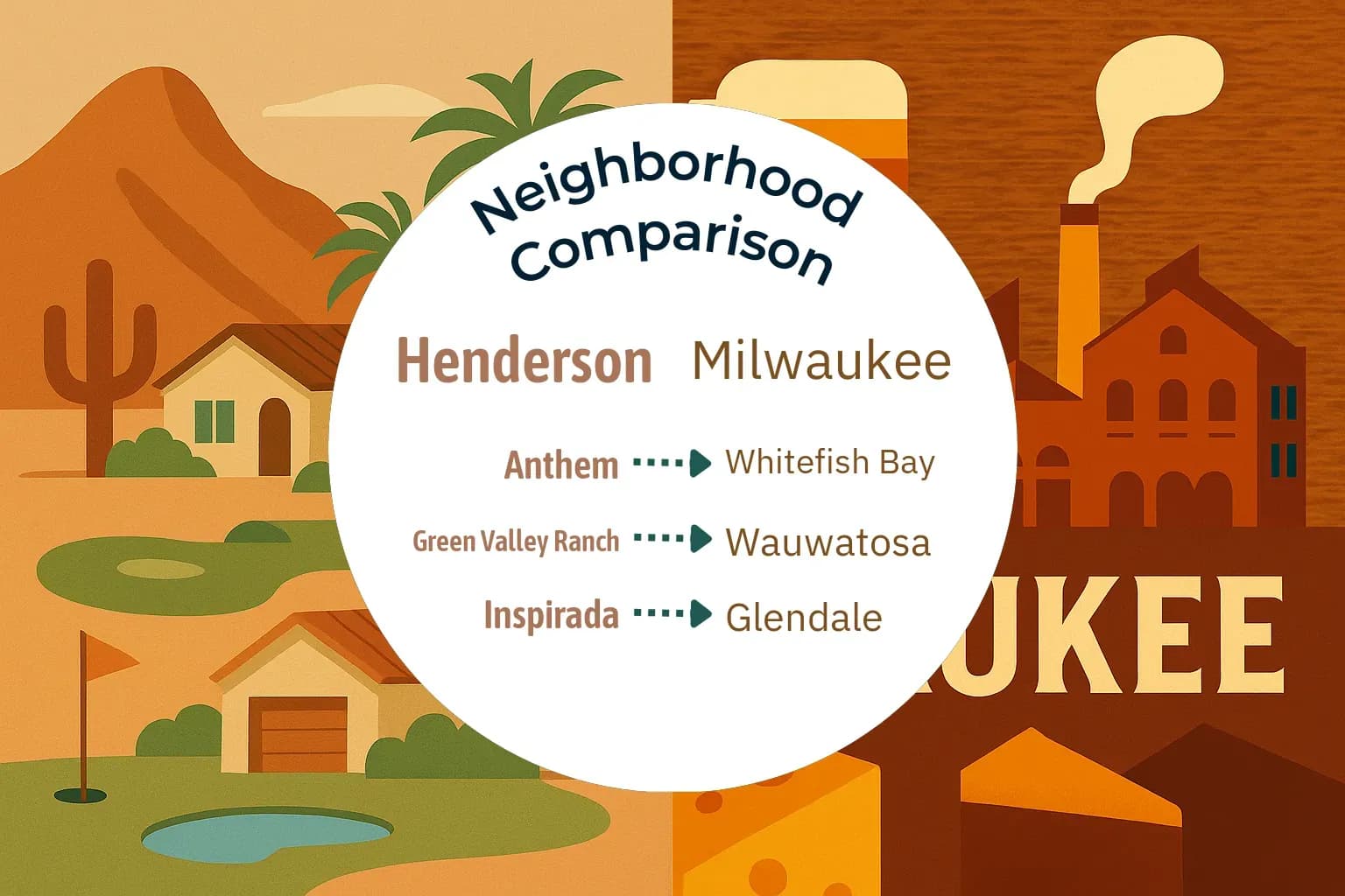 Henderson vs Milwaukee Neighborhood Comparison