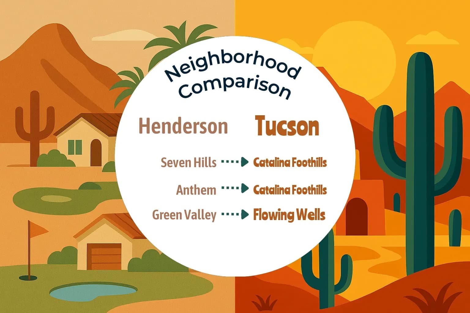 Henderson vs Tucson Neighborhood Comparison