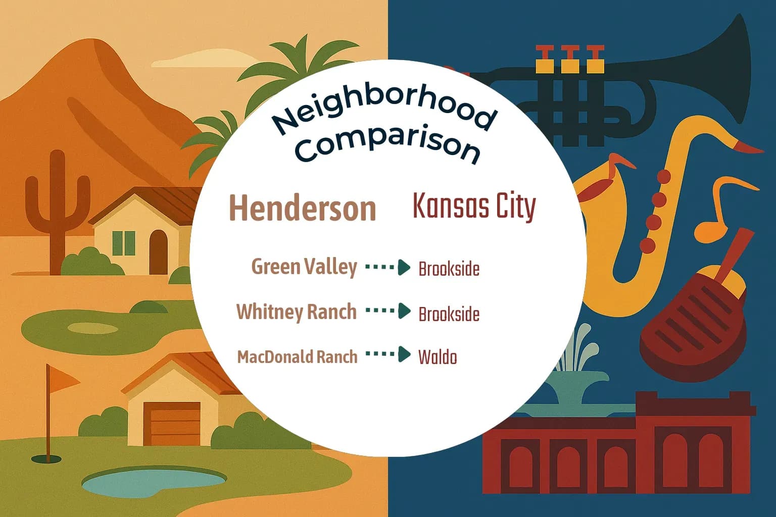 Henderson vs Kansas City Neighborhood Comparison