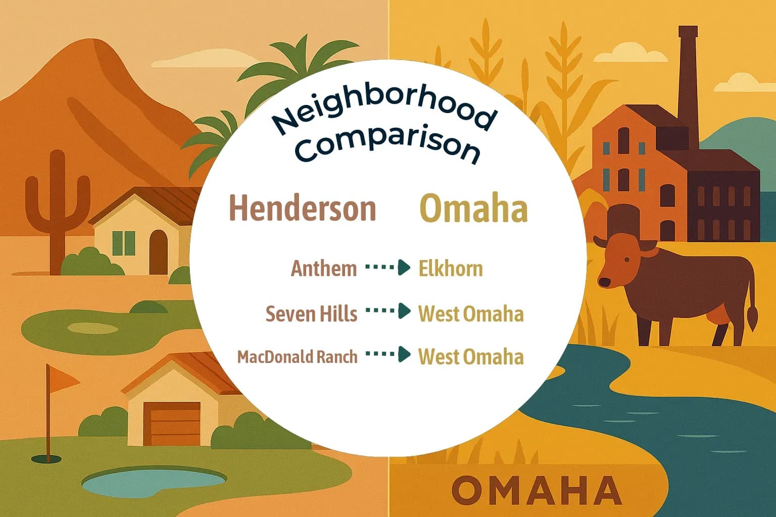 Henderson vs Omaha Neighborhood Comparison