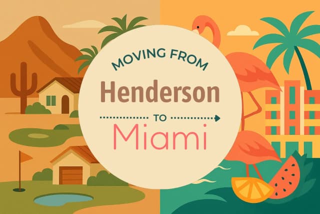 Moving from Henderson to Miami