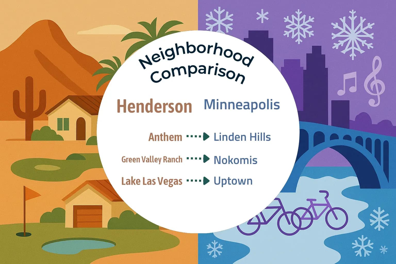 Henderson vs Minneapolis Neighborhood Comparison