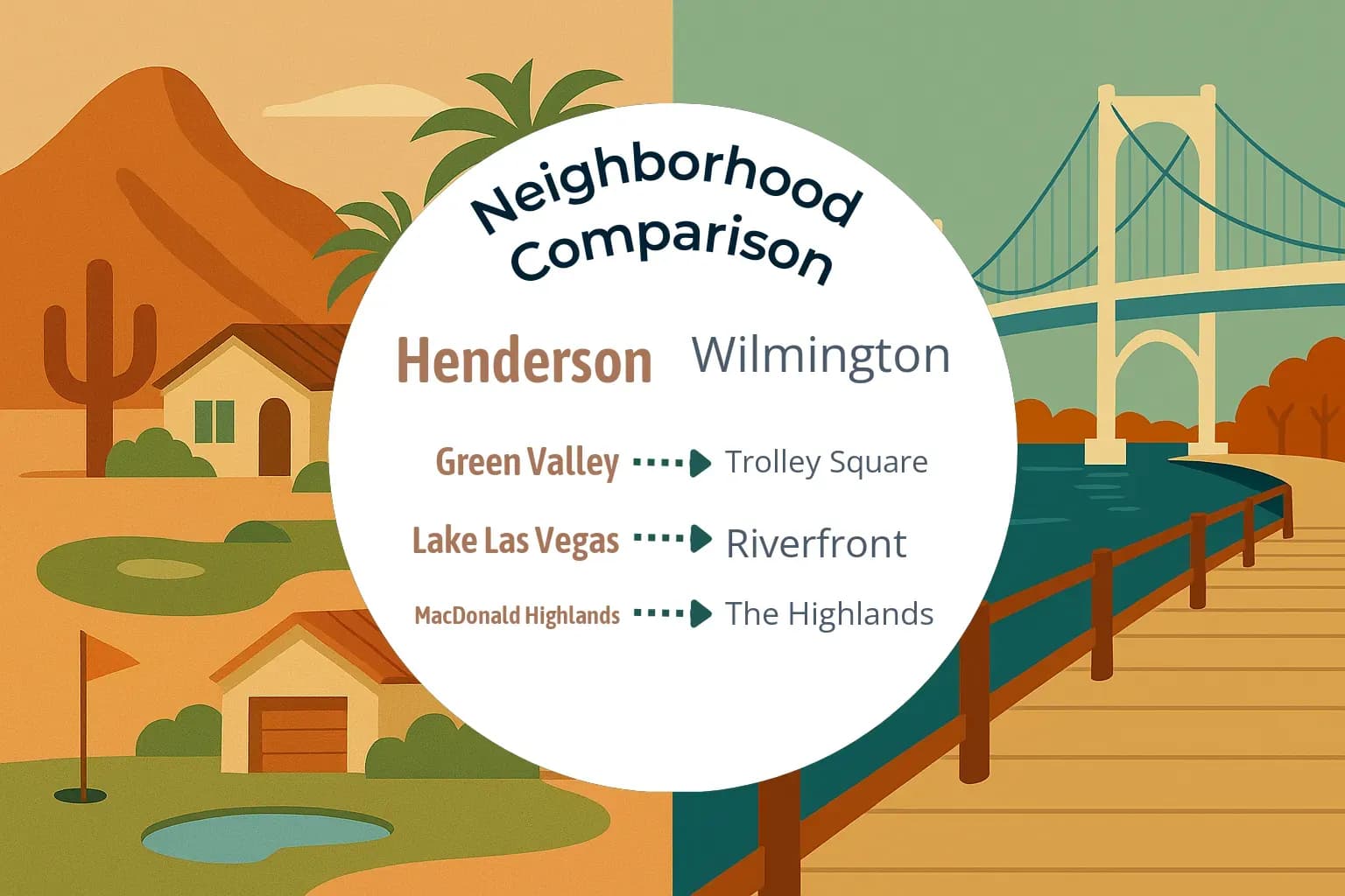 Henderson vs Wilmington Neighborhood Comparison