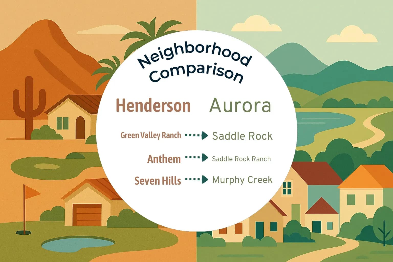 Henderson vs Aurora Neighborhood Comparison