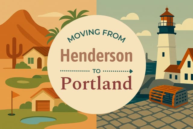 Moving from Henderson to Portland