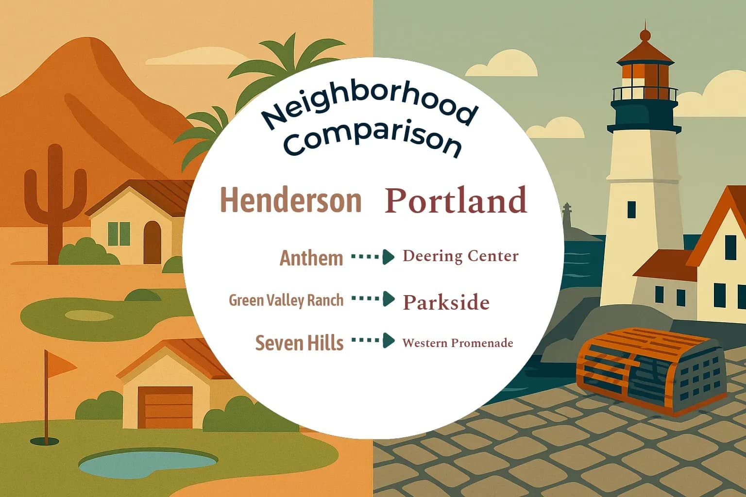 Henderson vs Portland Neighborhood Comparison